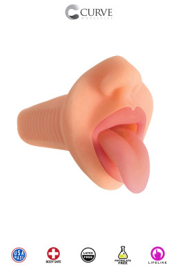 Masturbateur Bouche vibrante Courtney