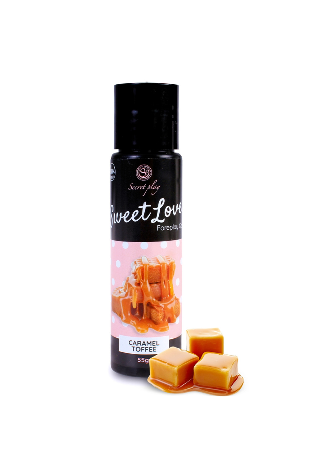 Lubrifiant comestible caramel toffee - 60ml Lubrifiant comestible caramel toffee - 60ml