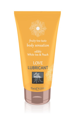 Lubrifiant comestible Thé et Pèche - Shiatsu