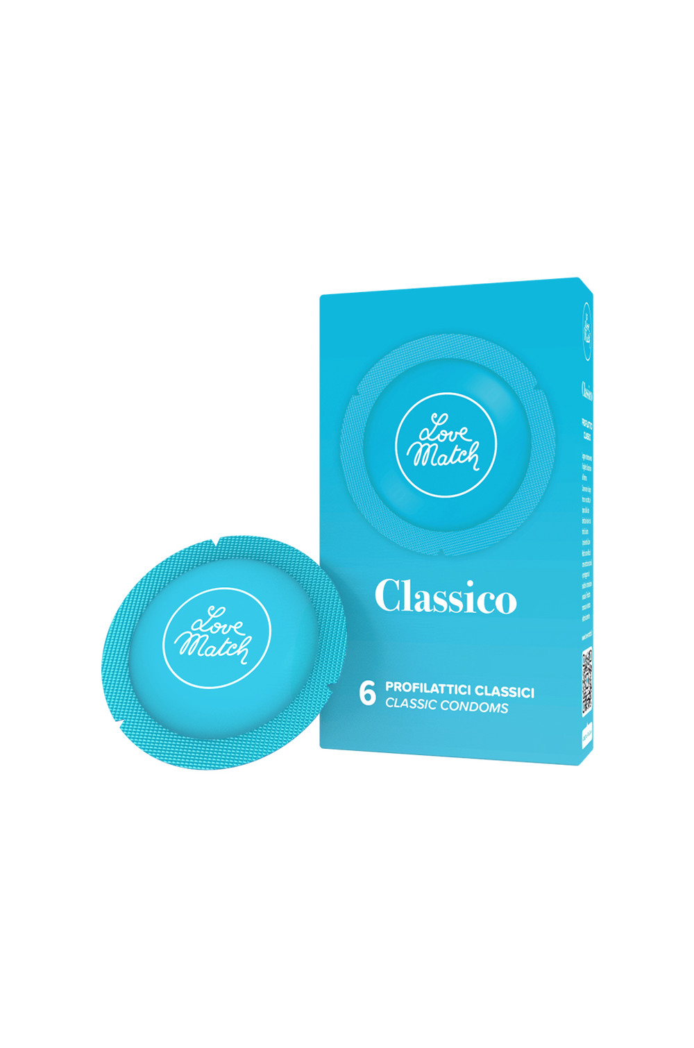 6 Préservatifs classiques Love Match 6 Préservatifs classiques Love Match