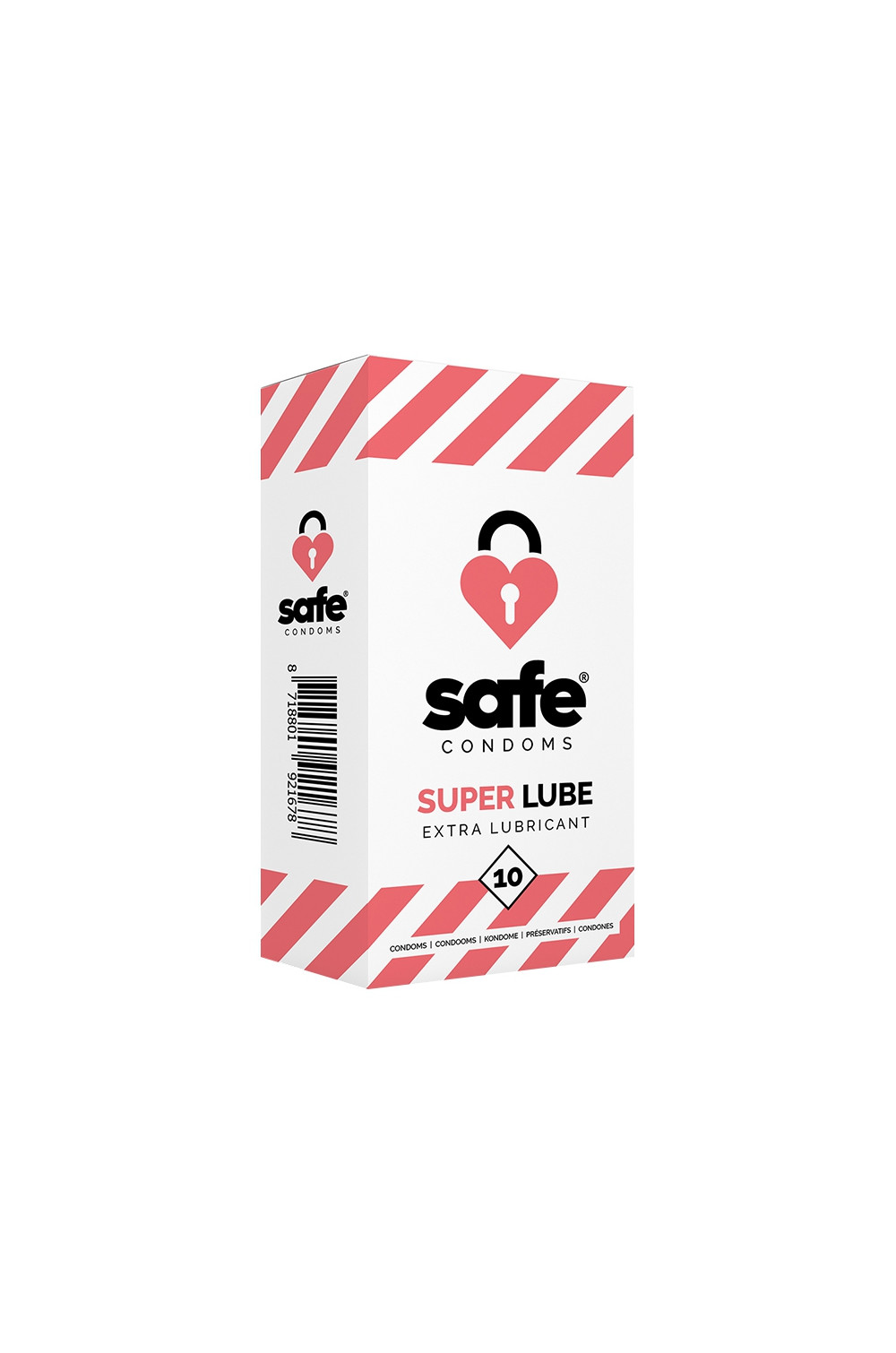 10 préservatifs Safe Super Lube 10 préservatifs Safe Super Lube