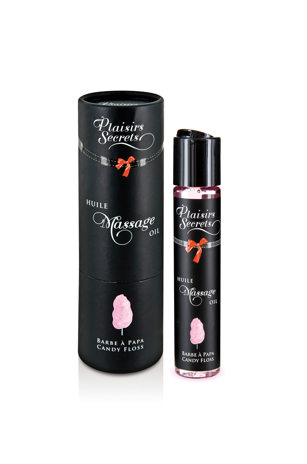 Huile de massage gourmande - Barbe a papa