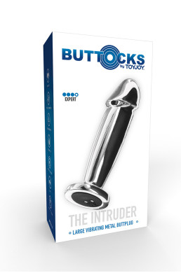 Plug vibrant en métal The Intruder
