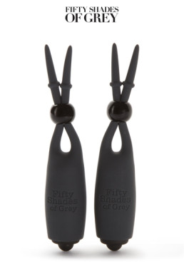 Pinces à tétons vibrantes Sweet Torture - Fifty Shades of Grey