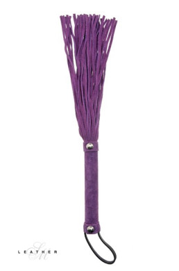 Martinet en cuir violet
