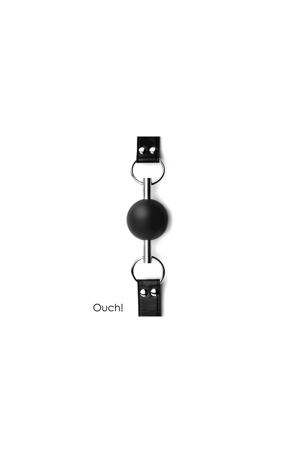 Solid Ball Gag noir - Ouch! Solid Ball Gag noir - Ouch!