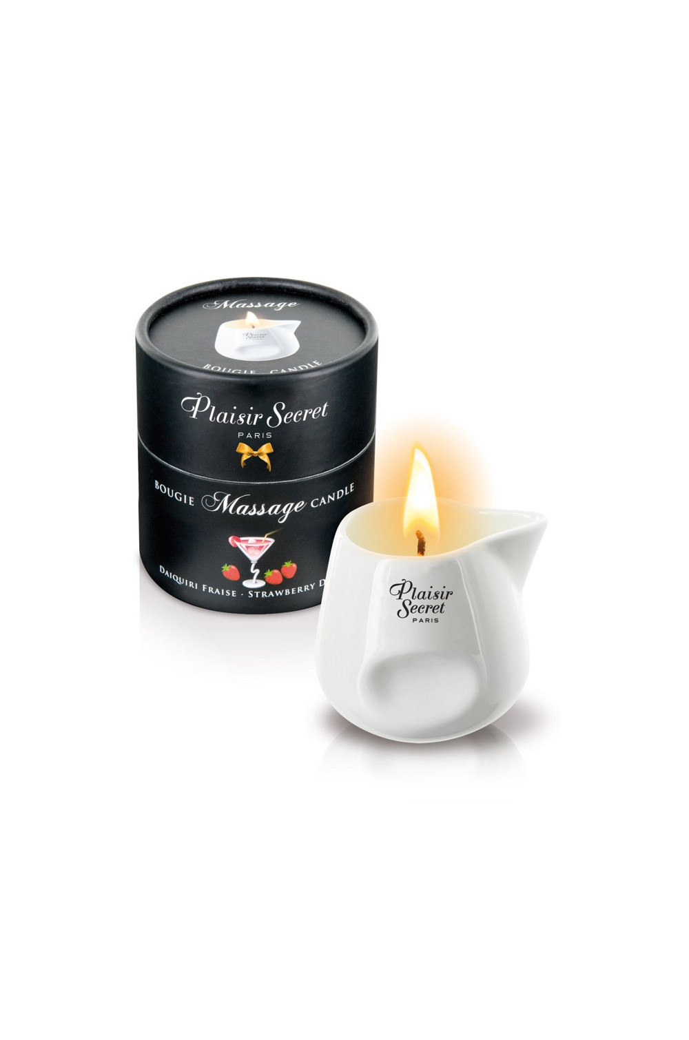 Bougie de massage - Daiquiri fraise Bougie de massage - Daiquiri fraise