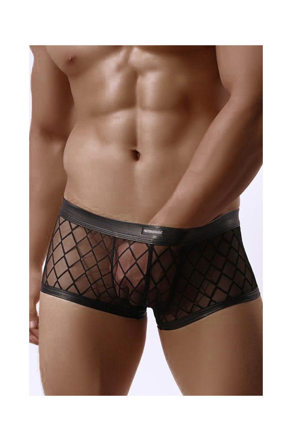 Boxer noir transparent Boxer noir transparent