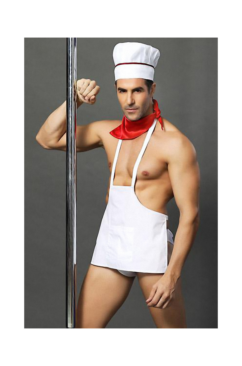 Tenue de cuisinier sexy - 4 pièces Tenue de cuisinier sexy - 4 pièces