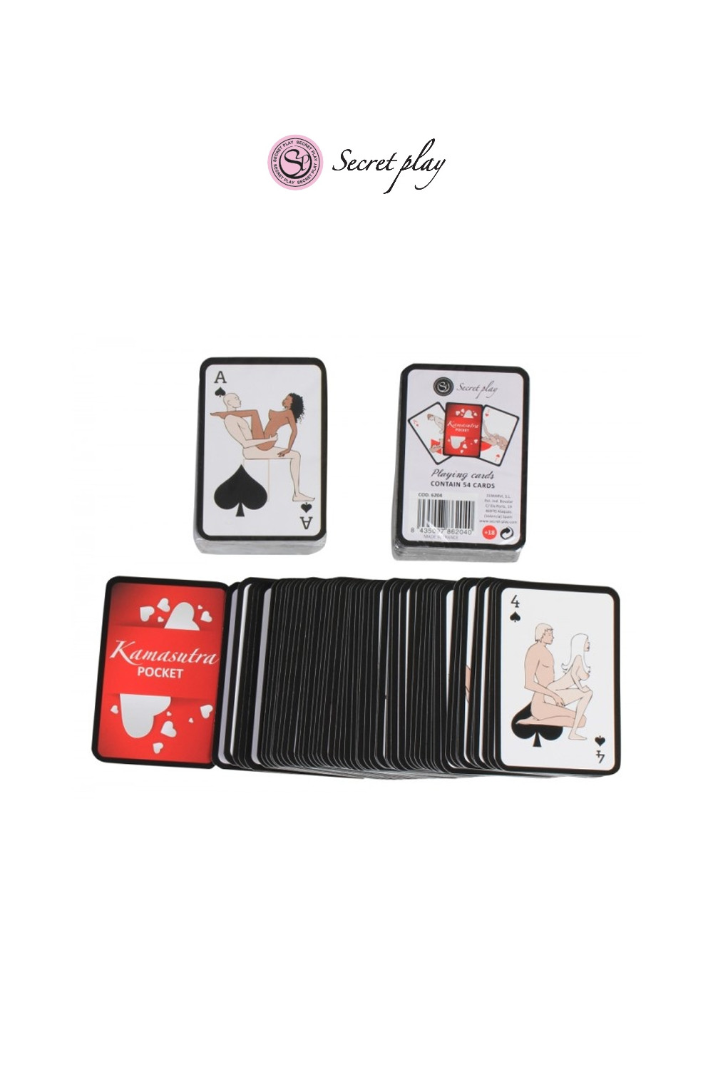 Jeu de cartes Kamasutra Jeu de cartes Kamasutra
