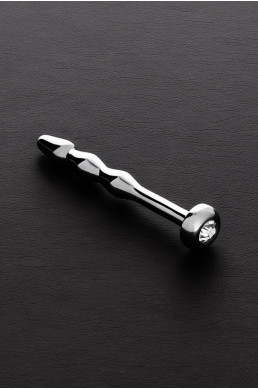 Plug de pénis Jewelled transparent Plug