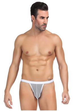 String homme blanc résille