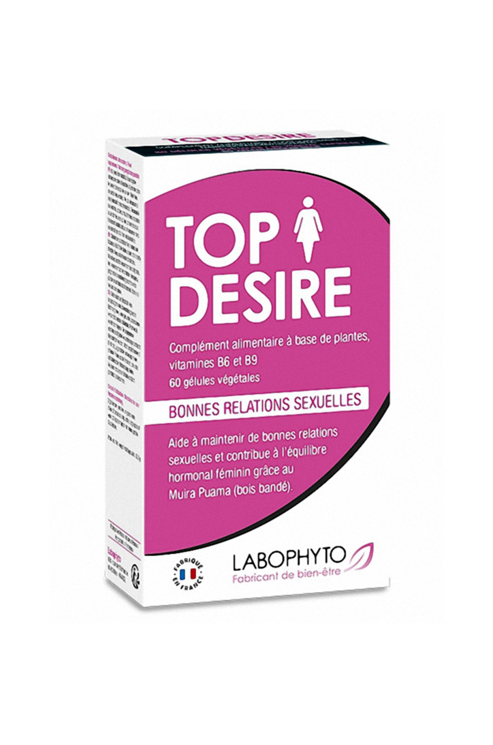TopDesire Femme (60 gélules) - Labophyto TopDesire Femme (60 gélules) - Labophyto