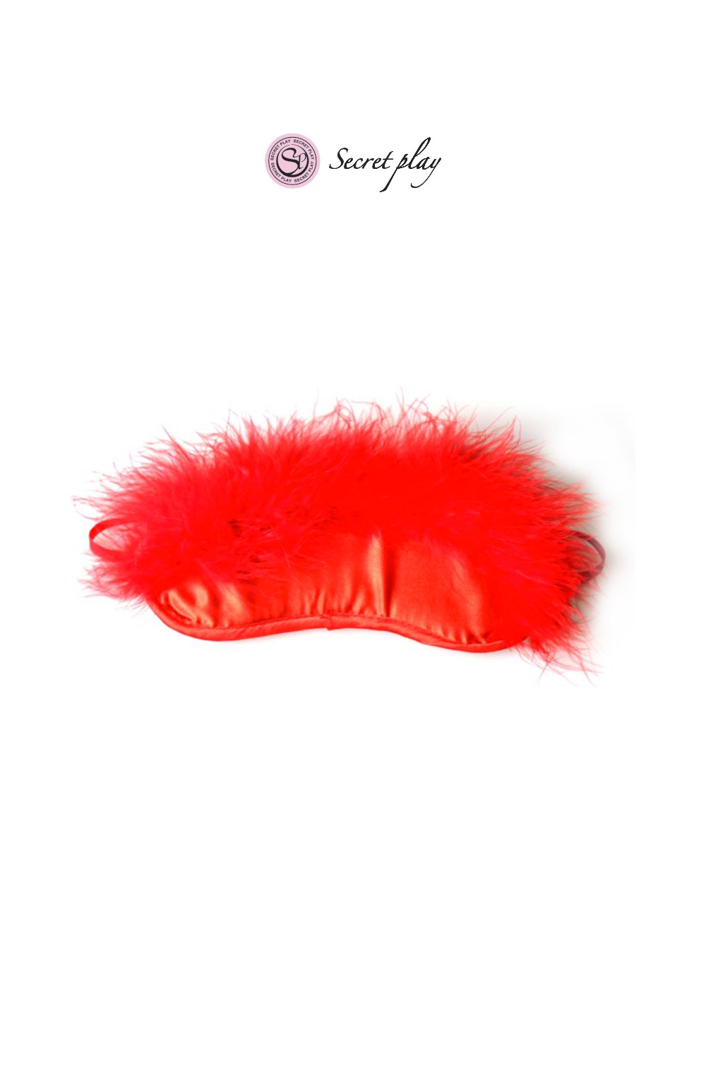 Bandeau rouge marabou - Secret Play Bandeau rouge marabou - Secret Play