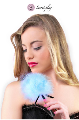 Plumeau 18 cm bleu - Secret Play