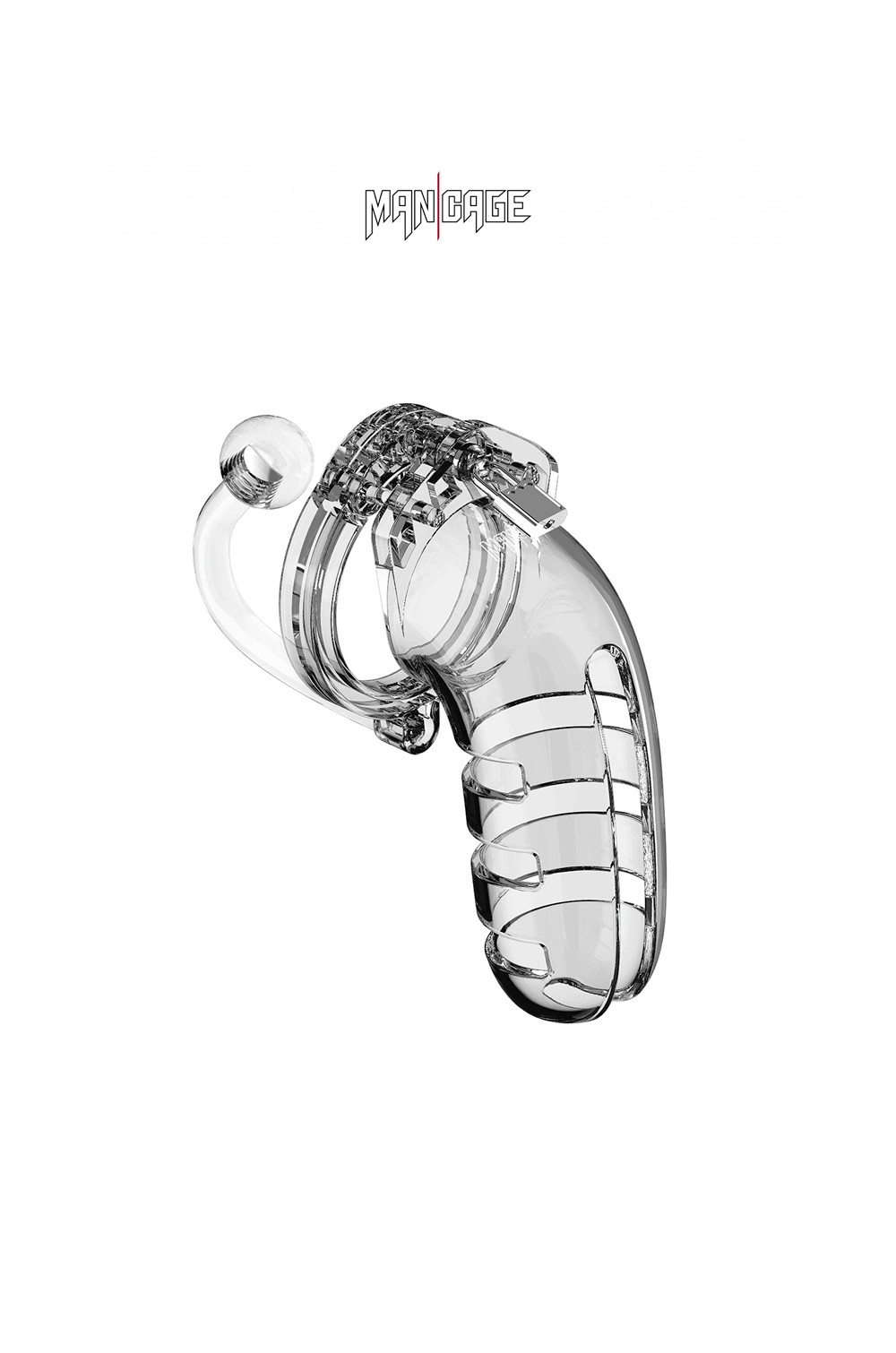 Cage de chasteté 14cm avec plug - ManCage 12 Cage de chasteté 14cm avec plug - ManCage 12