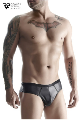 Slip noir wetlook - Regnes