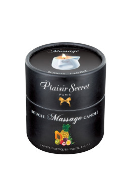 Bougie de massage gourmande fruits exotiques