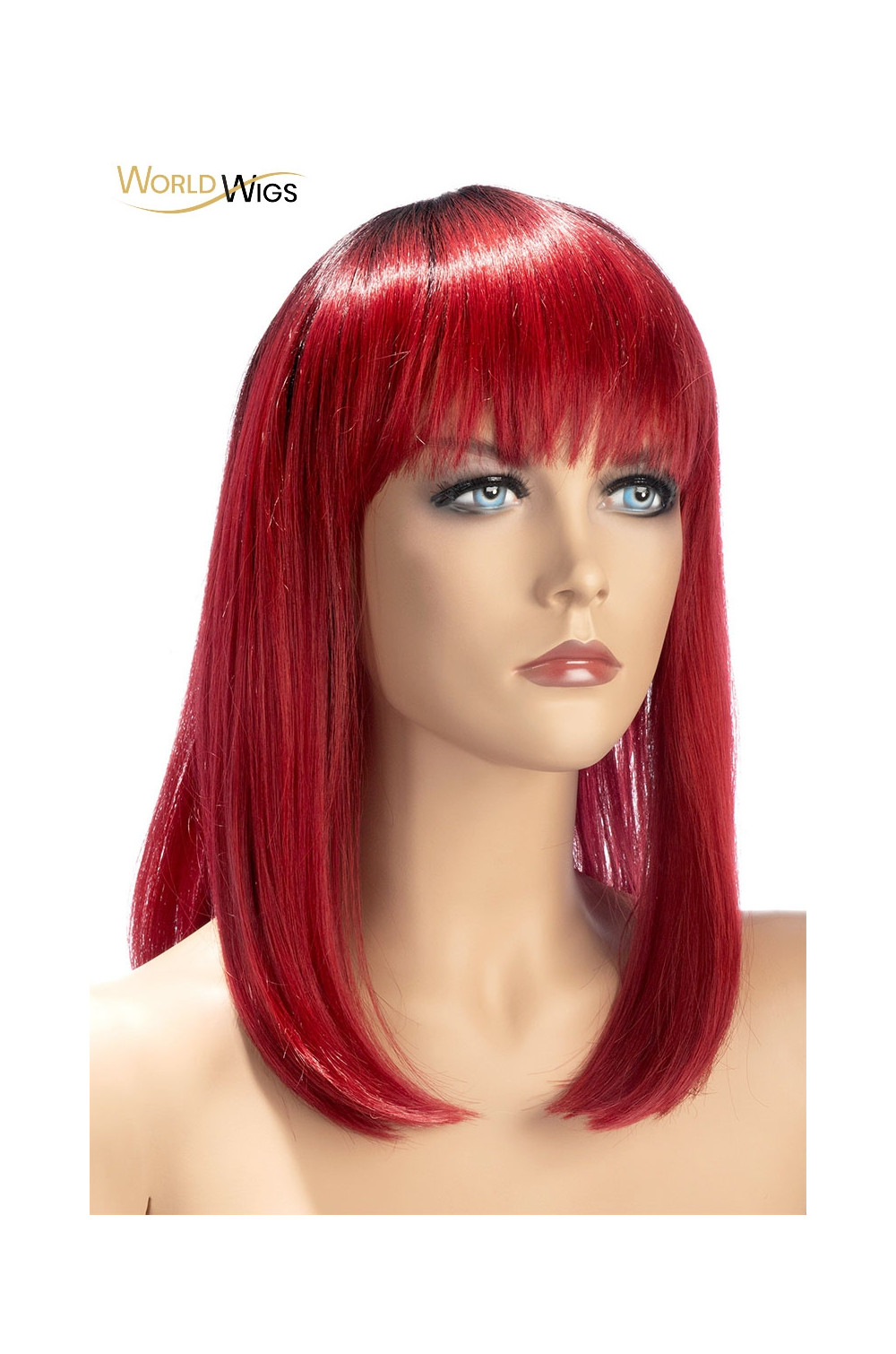Perruque Elvira rouge - World Wigs Perruque Elvira rouge - World Wigs