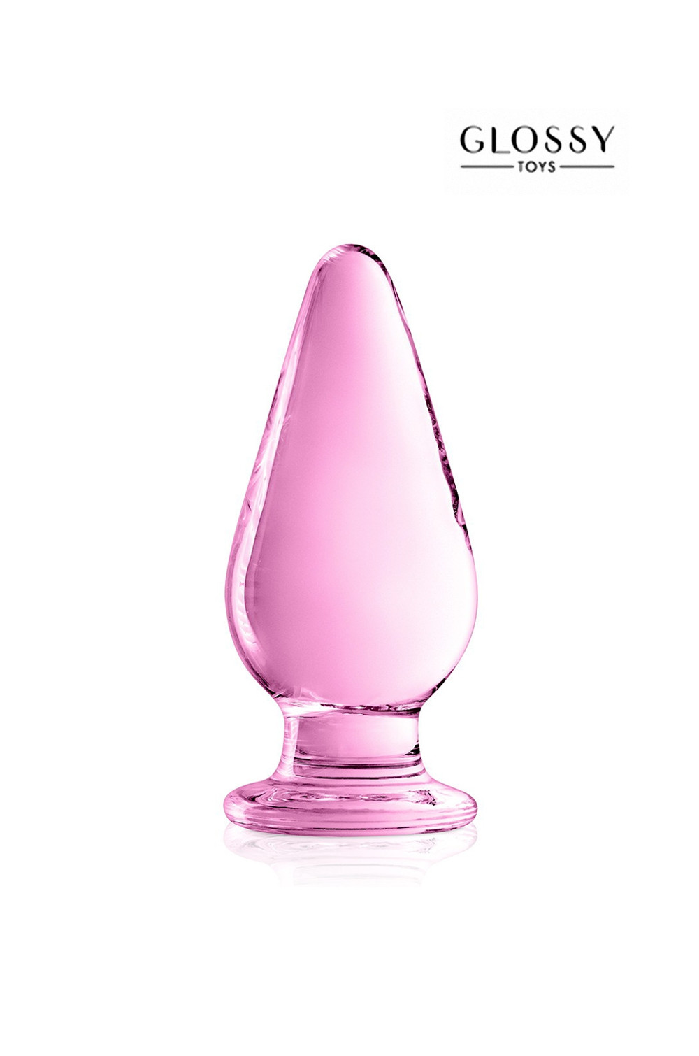 Plug anal verre Glossy Toys n° 26 Pink Plug anal verre Glossy Toys n° 26 Pink