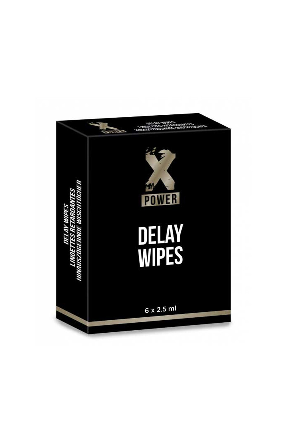 6 lingettes retardantes - XPOWER 6 lingettes retardantes - XPOWER