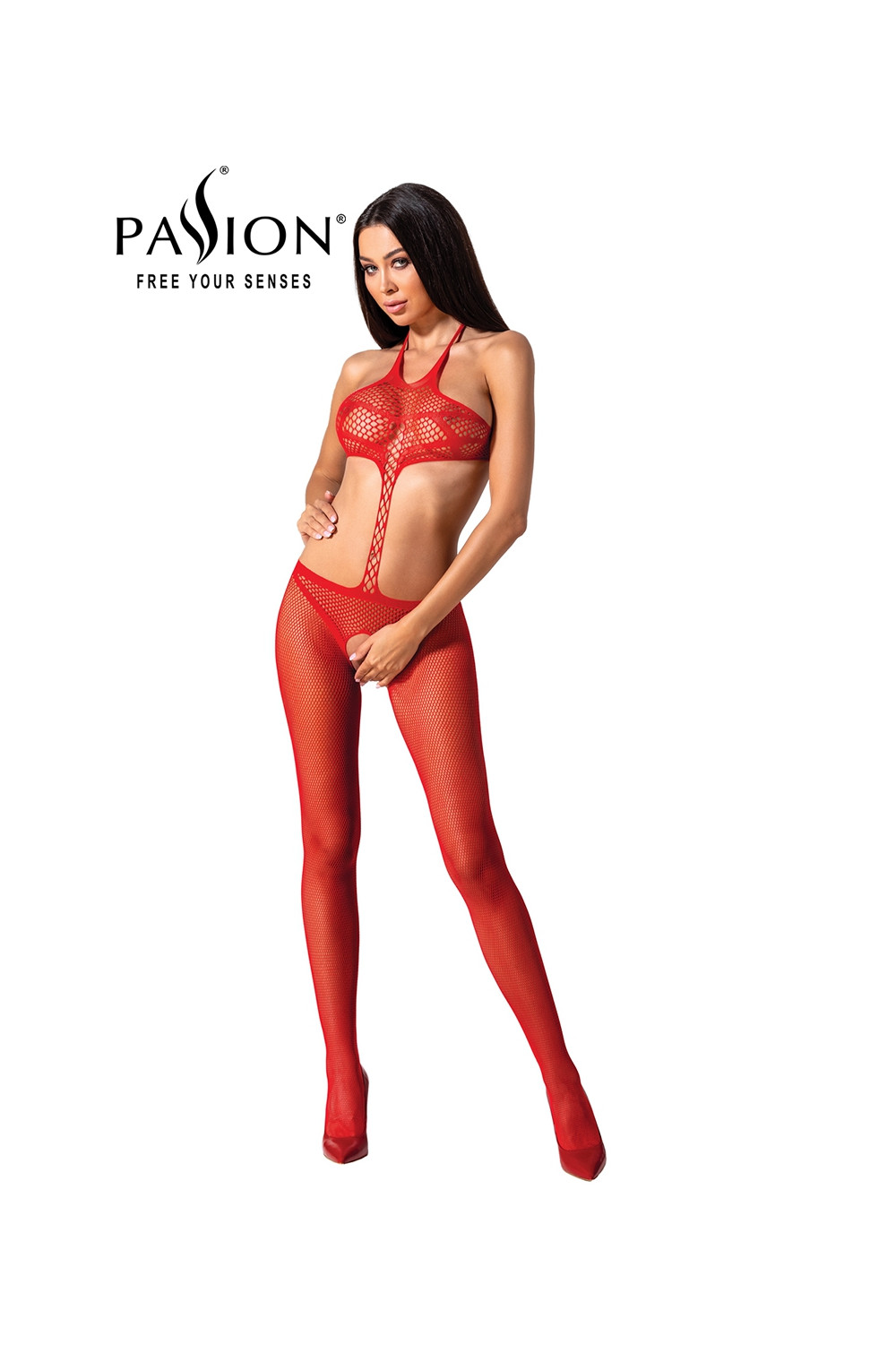 Combinaison résille BS080 - Rouge Combinaison résille BS080 - Rouge
