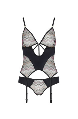 Guêpière et culotte Lagerta - Casmir