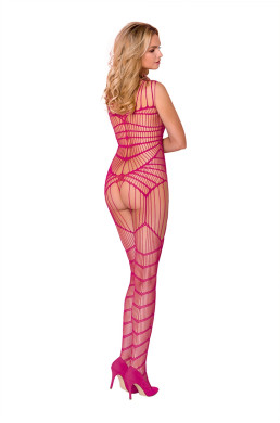 Combinaison résille CA004 - Fuchsia