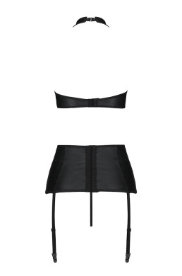 Ensemble sexy faux cuir Nancy - Passion