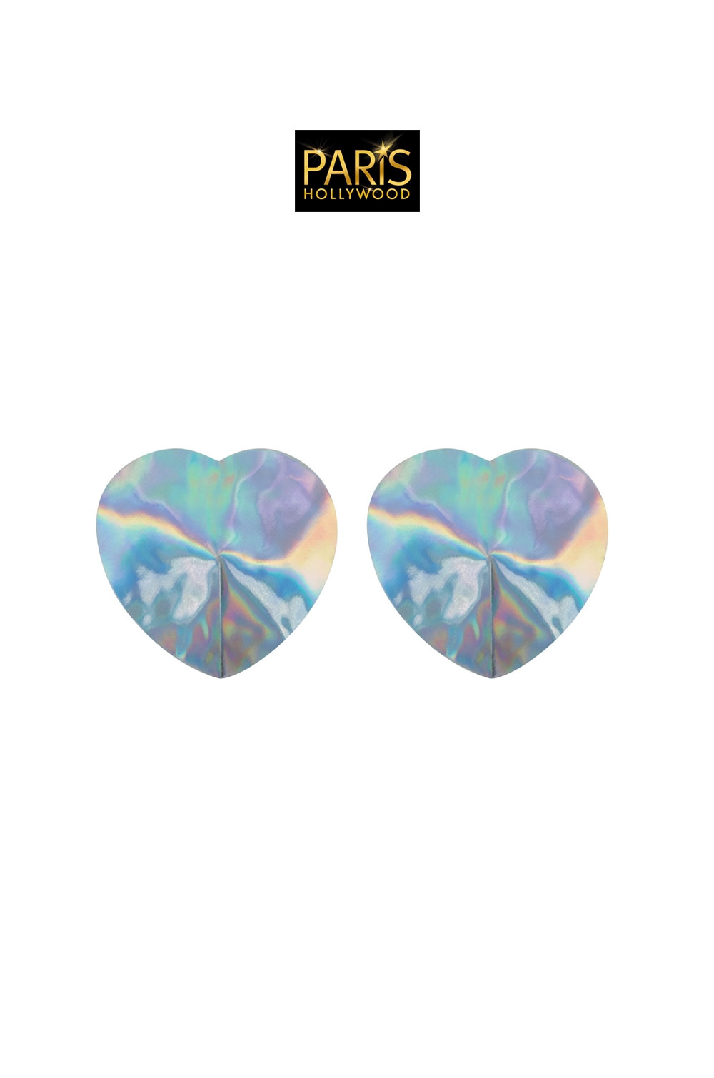 Nipples argentés hologramme - Paris Hollywood Nipples argentés hologramme - Paris Hollywood