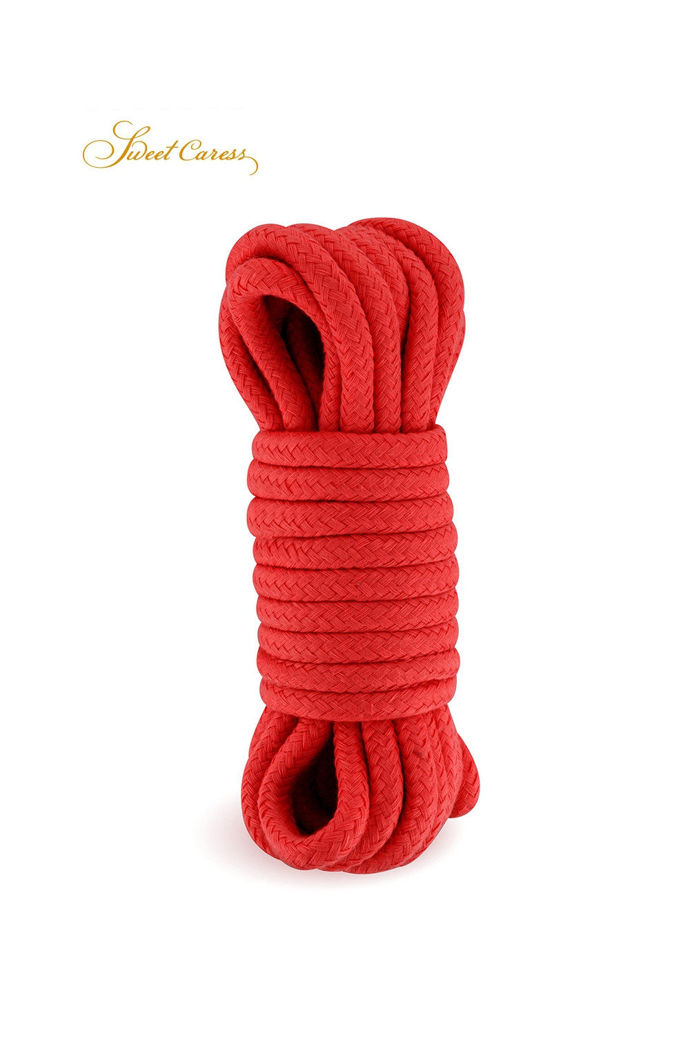 Corde de bondage rouge 5m - Sweet Caress Corde de bondage rouge 5m - Sweet Caress