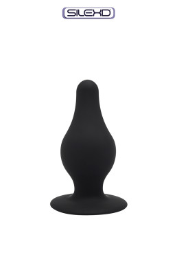 Plug anal The Original Model 2 noir 6,4 cm - SilexD