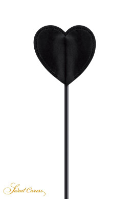 Tapette coeur avec pompon fuchsia - Sweet Caress