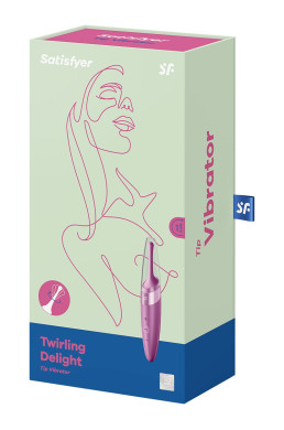 Stimulateur Twirling Delight Framboise - Satisfyer