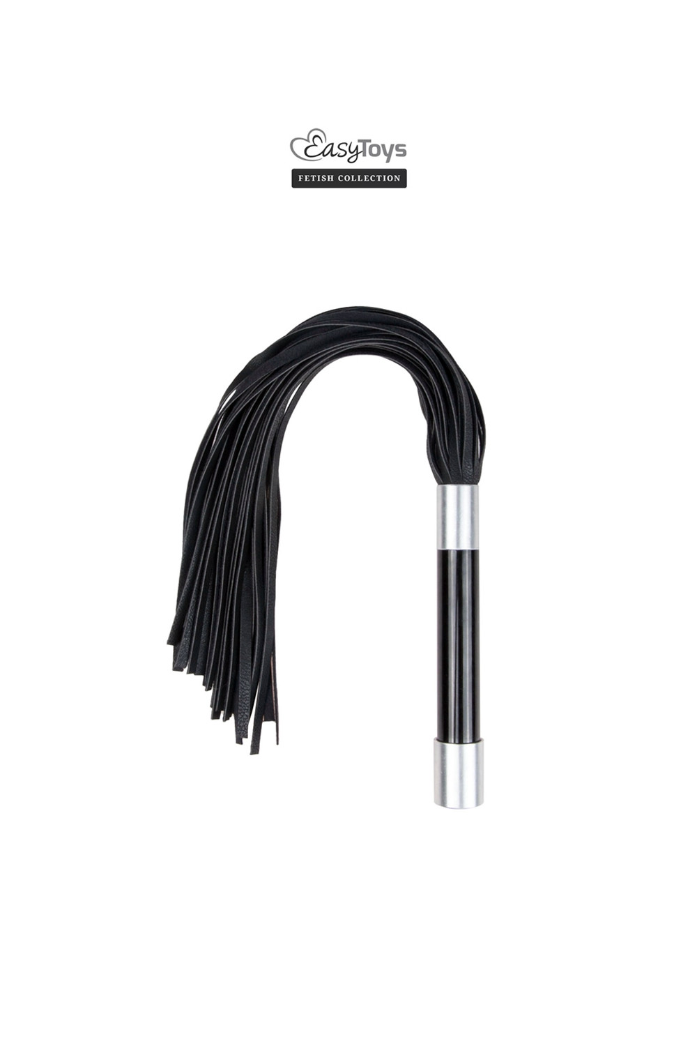Martinet avec poignée métal - Easytoys Fetish Collection Martinet avec poignée métal - Easytoys Fetish Collection