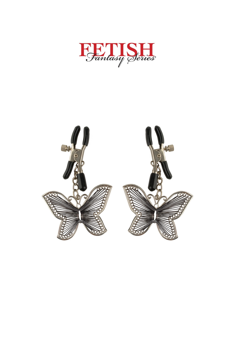 Pinces à tétons Papillon - Fetish fantasy Series Pinces à tétons Papillon - Fetish fantasy Series