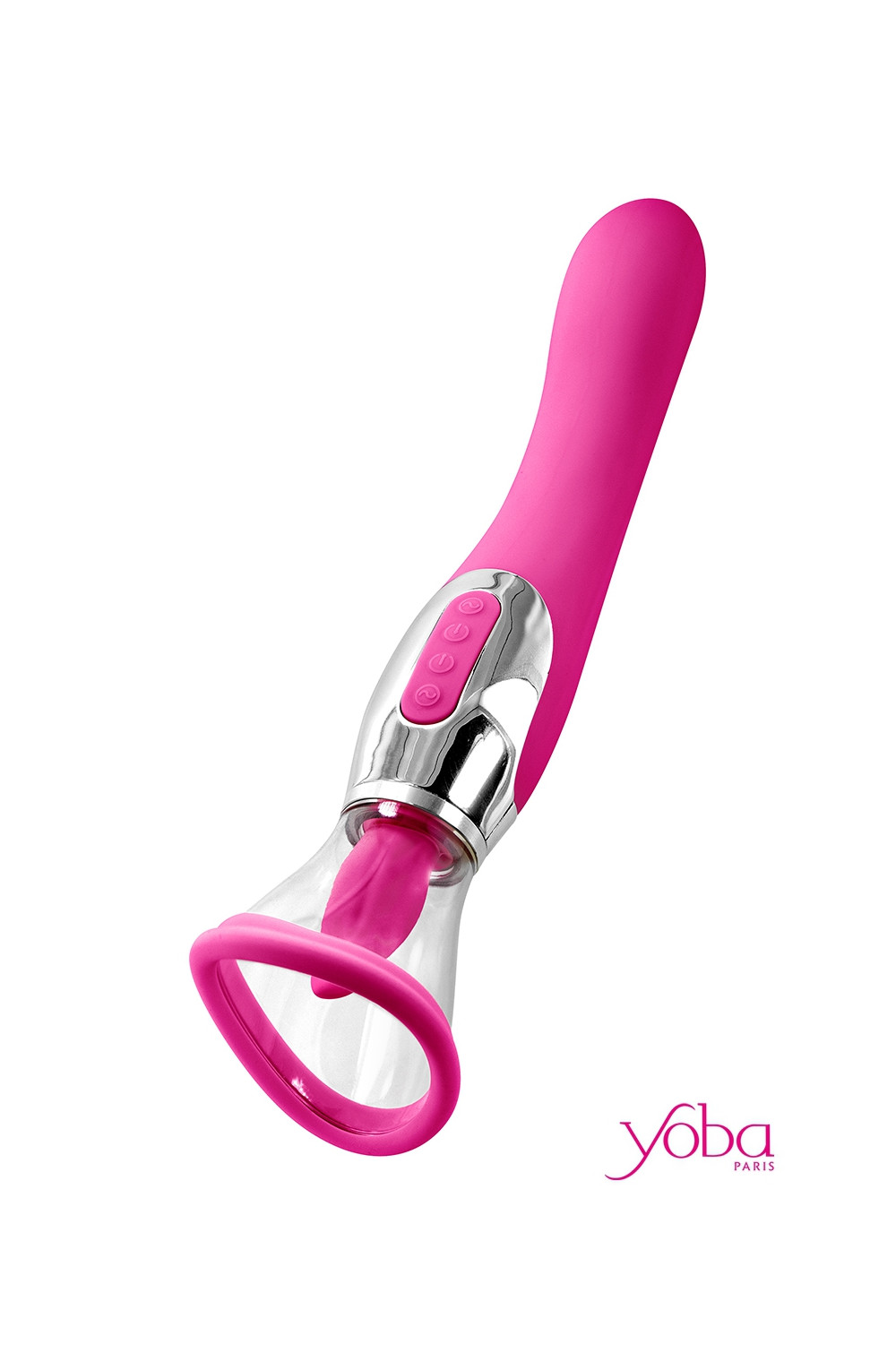 Stimulateur 4 en 1 Harmony fuchsia - Yoba Stimulateur 4 en 1 Harmony fuchsia - Yoba
