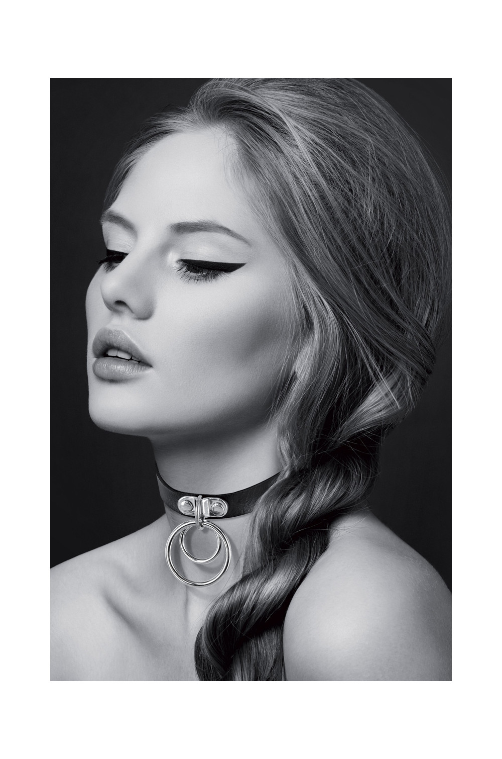 Collier Fetish avec double anneau - Bijoux pour Toi Collier Fetish avec double anneau - Bijoux pour Toi