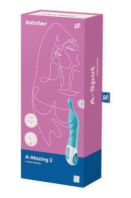 Vibromasseur A-Mazing 2 Turquoise - Satisfyer