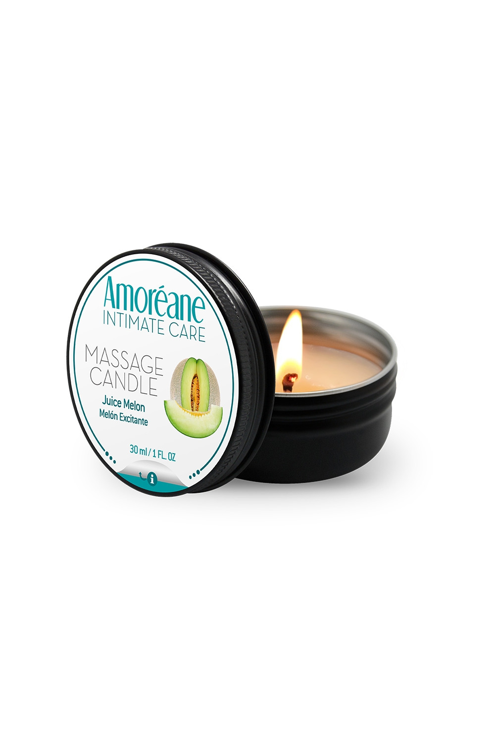Bougie de massage melon - Amoreane Bougie de massage melon - Amoreane