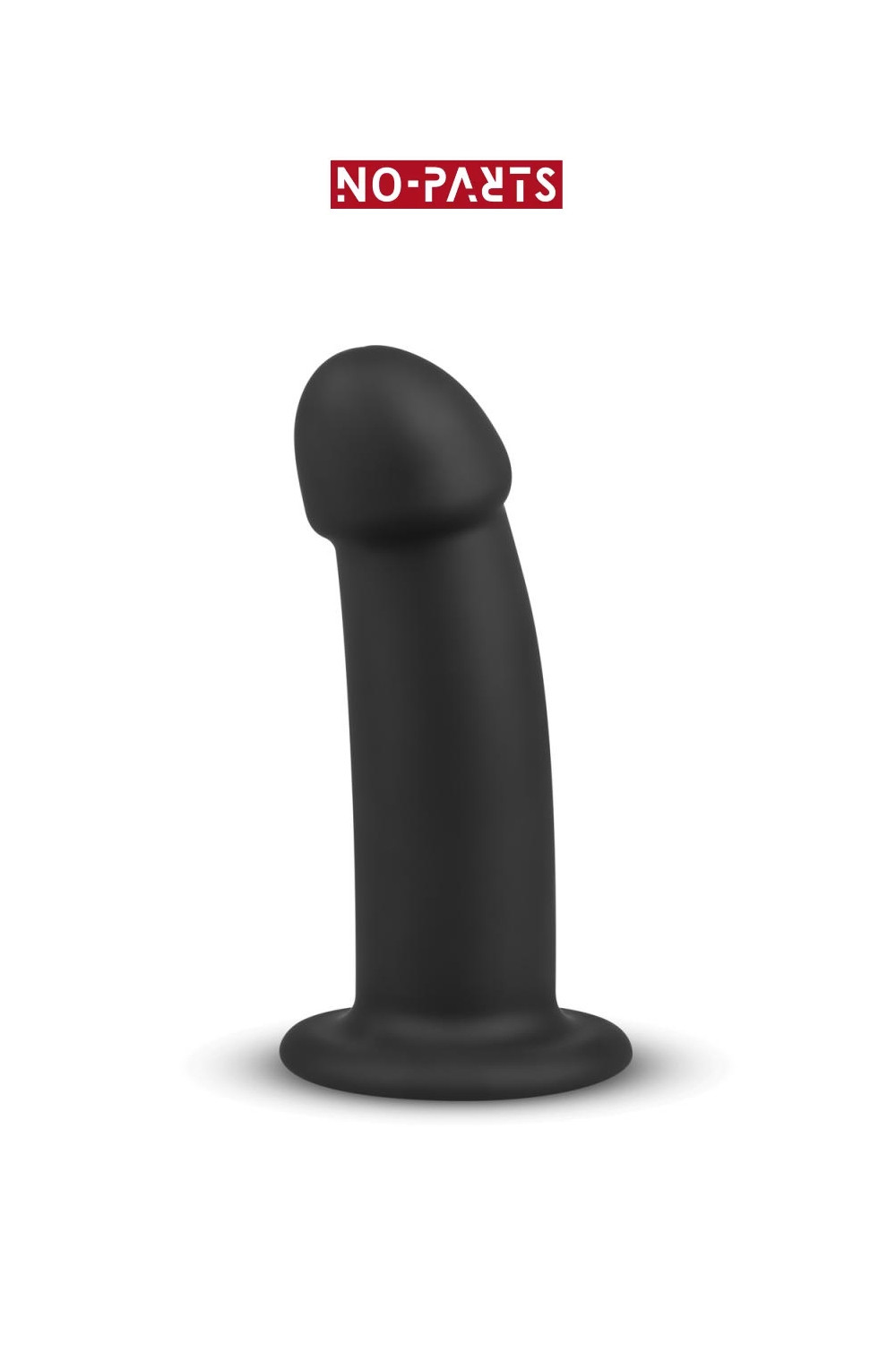 Gode ventouse noir Charlie 14,5 cm - No-Parts Gode ventouse noir Charlie 14,5 cm - No-Parts