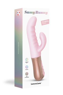 Vibro Rabbit Sassy Bunny rose - Love to Love