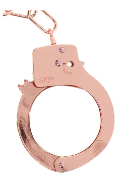 Menottes métal rose gold - Toy Joy