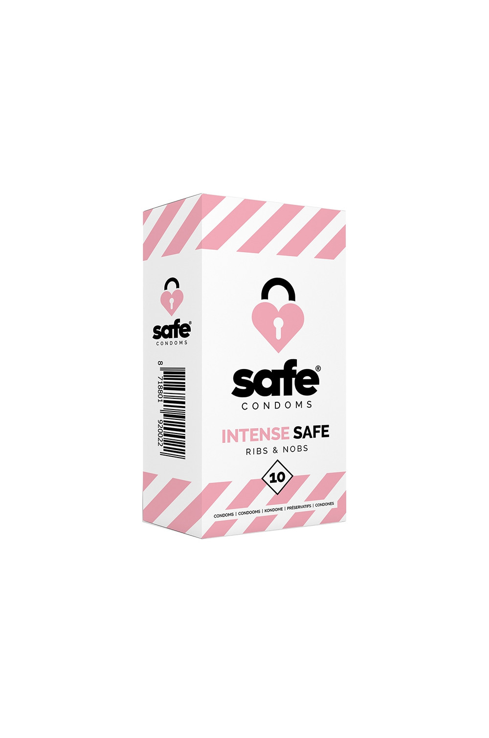 10 préservatifs Safe Intense 10 préservatifs Safe Intense