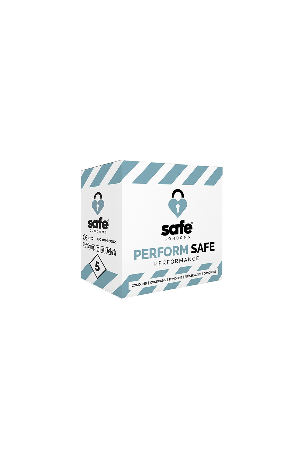 5 préservatifs Safe Performance 5 préservatifs Safe Performance