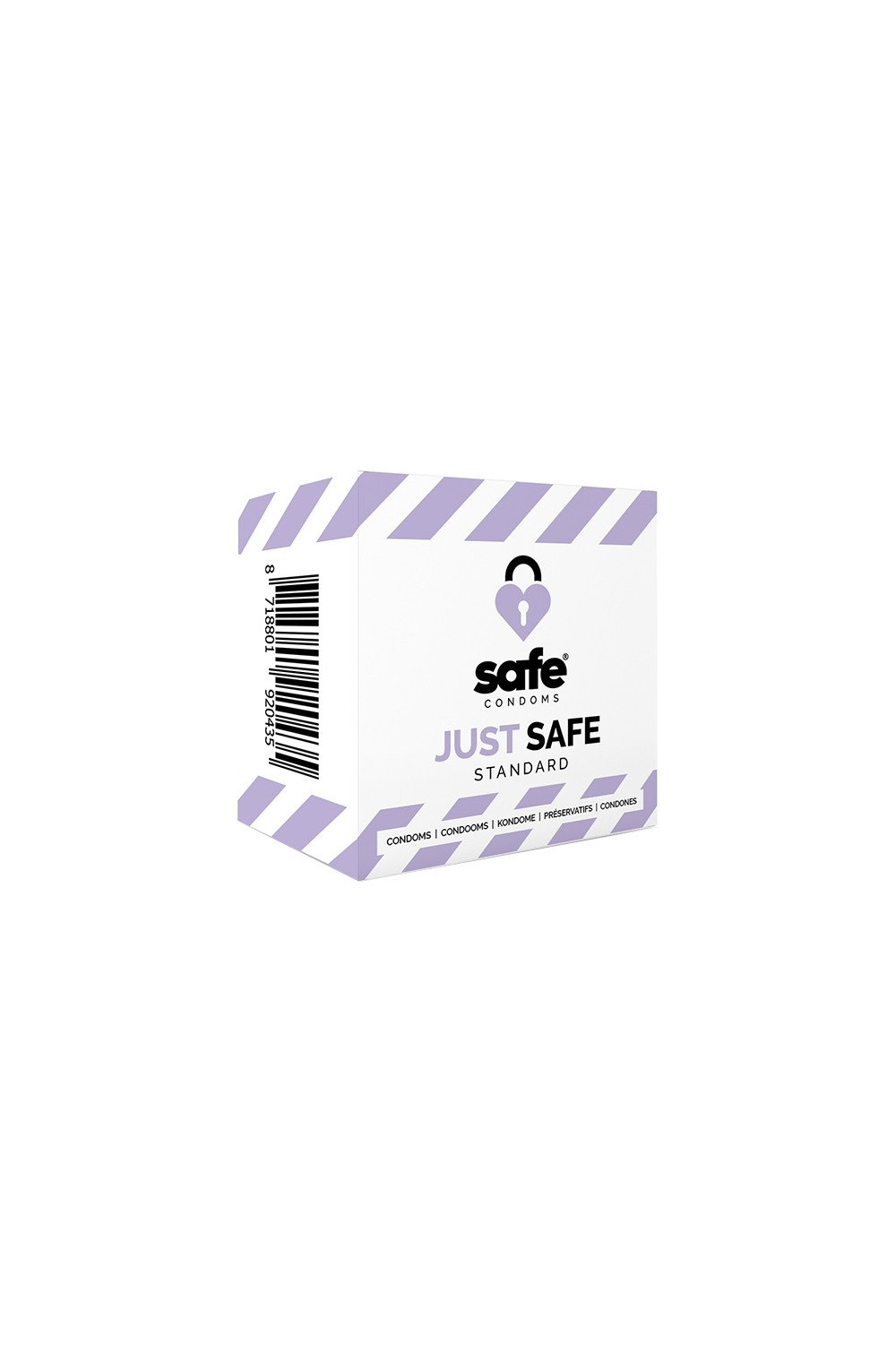 5 préservatifs Just Safe Standard 5 préservatifs Just Safe Standard