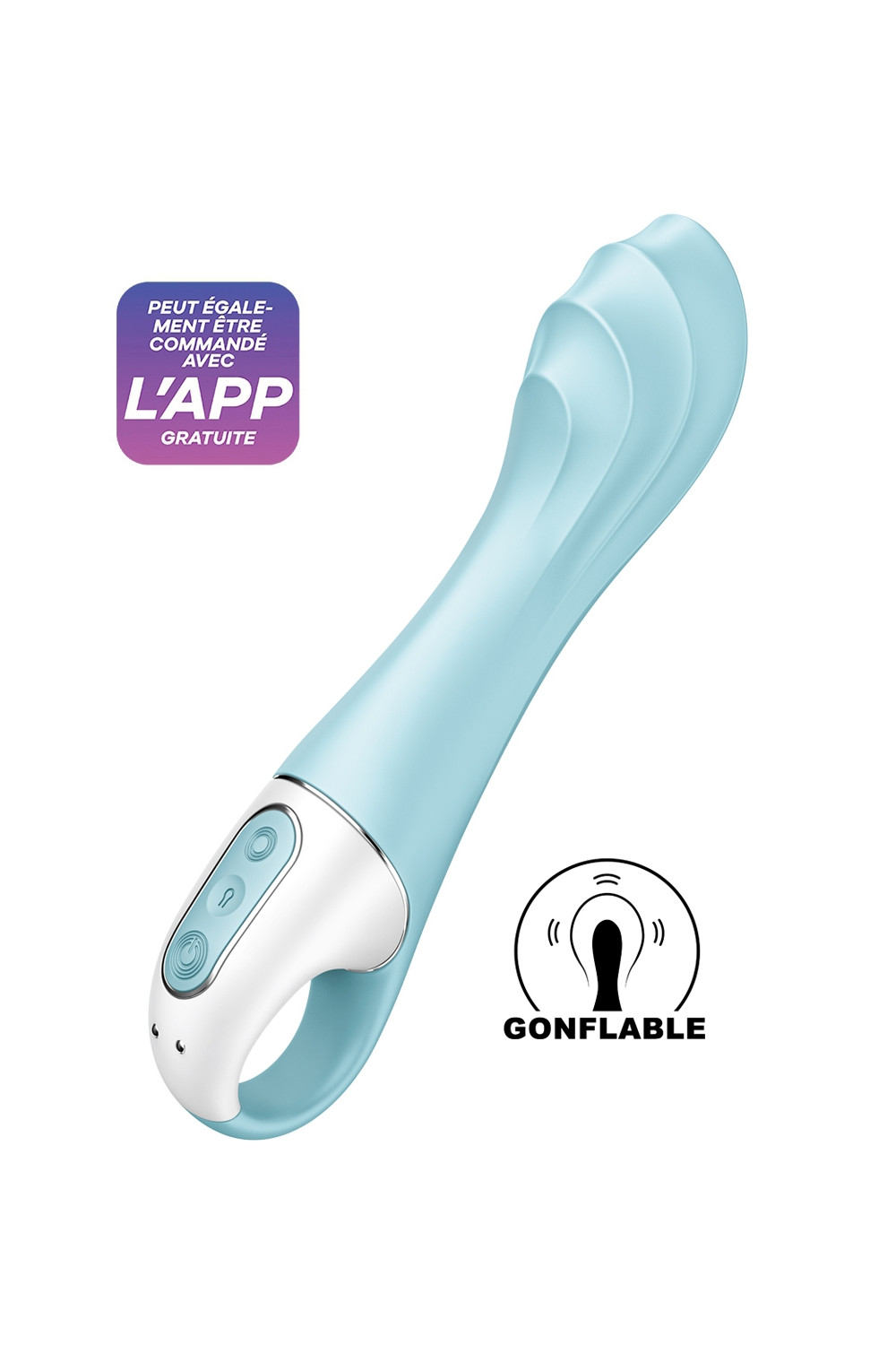 Vibro gonflable Satisfyer Air Pump Vibrator 5