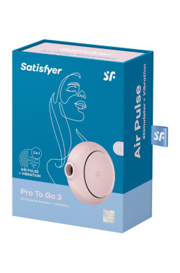 Stimulateur Satisfyer Pro To Go 3 rose