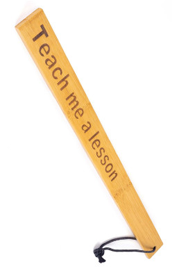 Paddle bdsm Teach Me A Lesson - Fetish Tentation