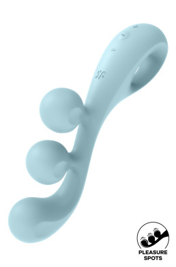 Multi-vibromasseur Tri Ball 2 bleu - Satisfyer